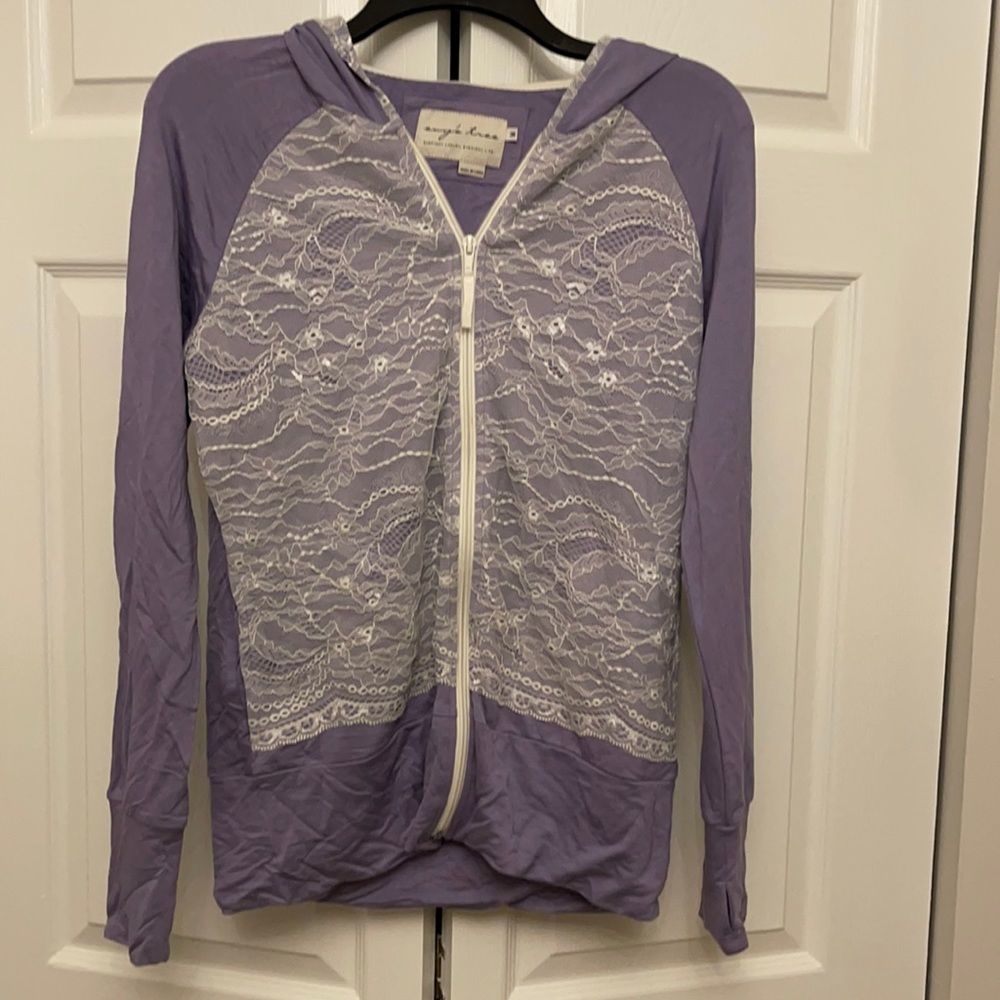 Evy’s tree jacket with lace NWOT